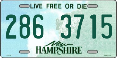 NH license plate 2863715