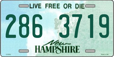 NH license plate 2863719