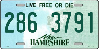NH license plate 2863791