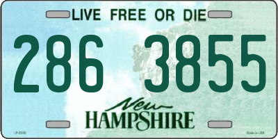 NH license plate 2863855