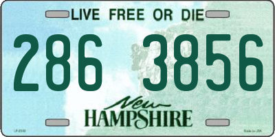 NH license plate 2863856