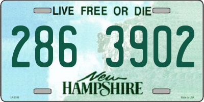 NH license plate 2863902