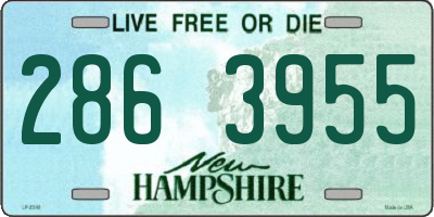 NH license plate 2863955