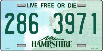 NH license plate 2863971