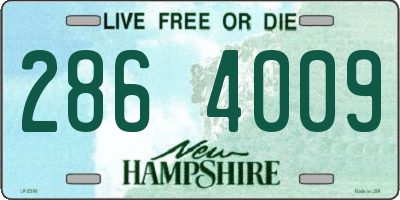 NH license plate 2864009