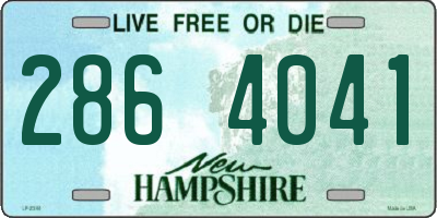 NH license plate 2864041