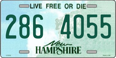 NH license plate 2864055