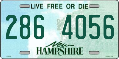 NH license plate 2864056