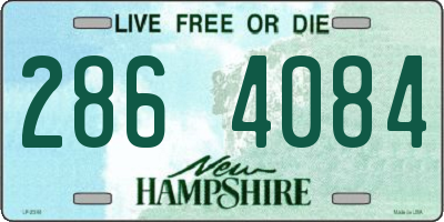 NH license plate 2864084
