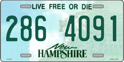 NH license plate 2864091