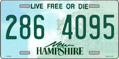 NH license plate 2864095