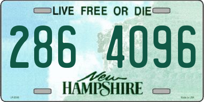 NH license plate 2864096