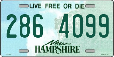 NH license plate 2864099