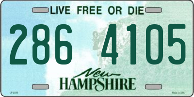 NH license plate 2864105