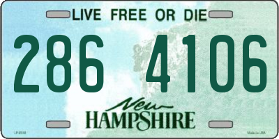NH license plate 2864106