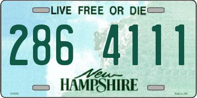 NH license plate 2864111