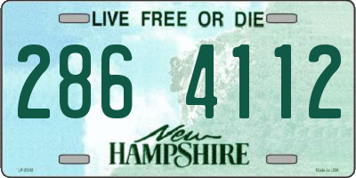 NH license plate 2864112