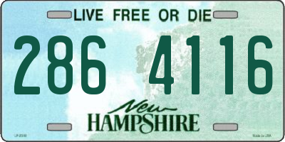 NH license plate 2864116