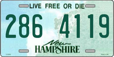 NH license plate 2864119