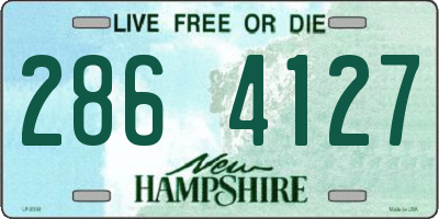 NH license plate 2864127