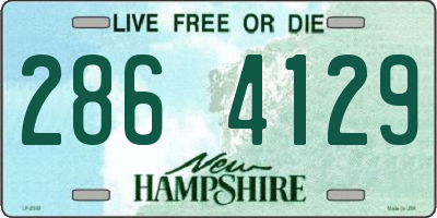 NH license plate 2864129