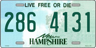 NH license plate 2864131