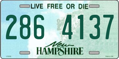 NH license plate 2864137