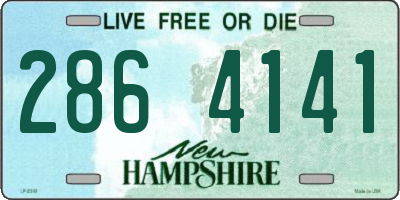 NH license plate 2864141