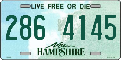 NH license plate 2864145