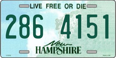 NH license plate 2864151