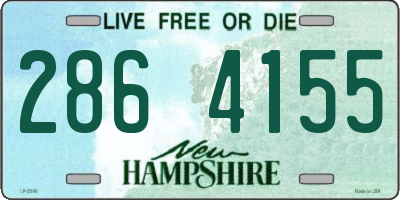 NH license plate 2864155