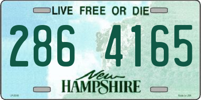 NH license plate 2864165