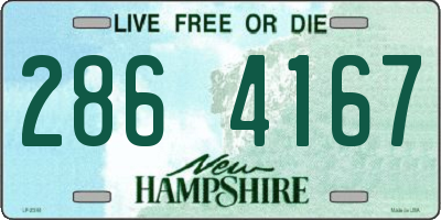 NH license plate 2864167