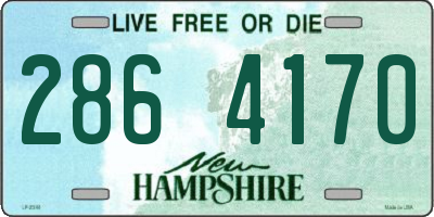 NH license plate 2864170