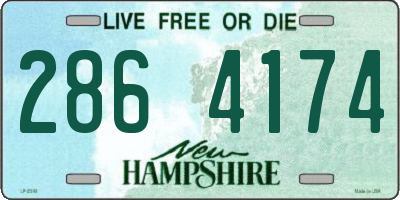 NH license plate 2864174