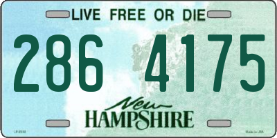 NH license plate 2864175