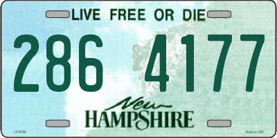 NH license plate 2864177