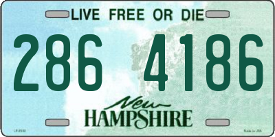 NH license plate 2864186