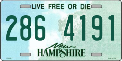 NH license plate 2864191
