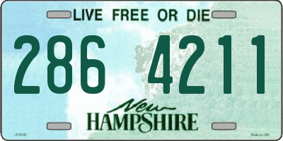 NH license plate 2864211