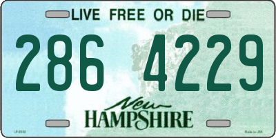 NH license plate 2864229