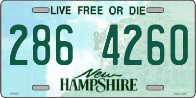NH license plate 2864260
