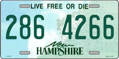 NH license plate 2864266
