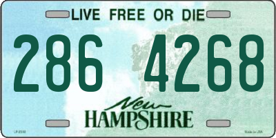 NH license plate 2864268