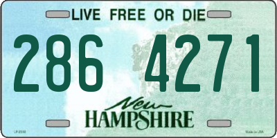 NH license plate 2864271