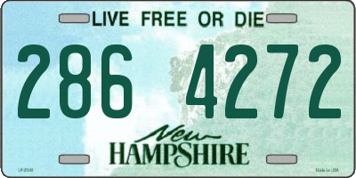 NH license plate 2864272