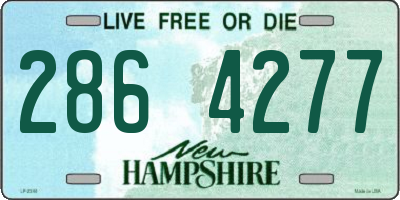 NH license plate 2864277