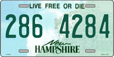 NH license plate 2864284