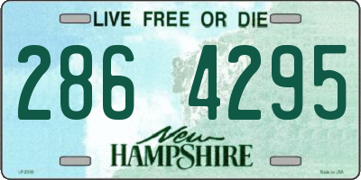NH license plate 2864295