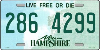 NH license plate 2864299